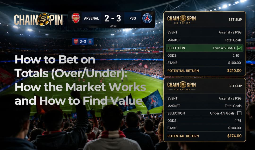 How to Bet on Totals (Over/Under): How the Market Works and How to Find Value