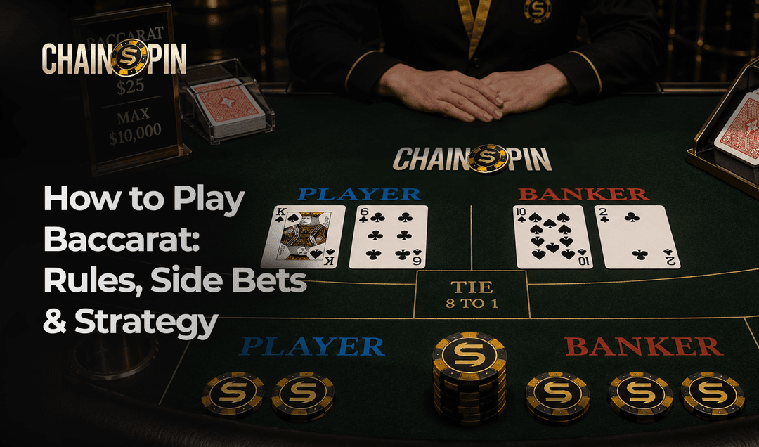 How to Play Baccarat: Rules, Side Bets, and Why It’s Popular in Crypto Casinos